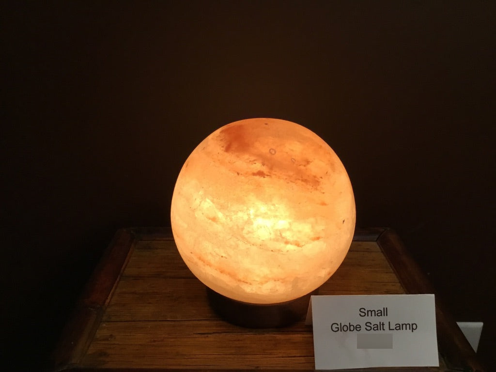 Globe Salt Lamp small