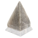 Pyramid Salt Lamp Gray