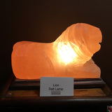 Lion - Crafted Himalayan Salt Lamp