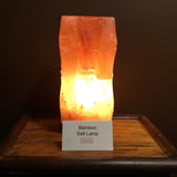 Bamboo Square - Crafted Salt Lamp